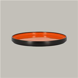 Flat plate with straight rim