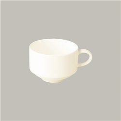 MOON Tasse et soucoupe blanc H 7,2 cm - Ø 7,8 cm